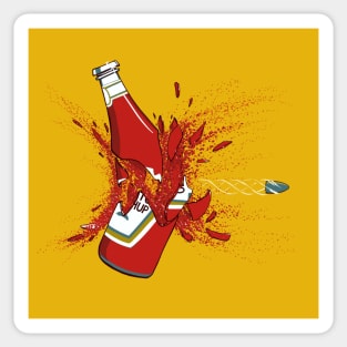 Ketchup Bullet Sticker